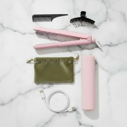 Travel 3-piece Hair Straightener