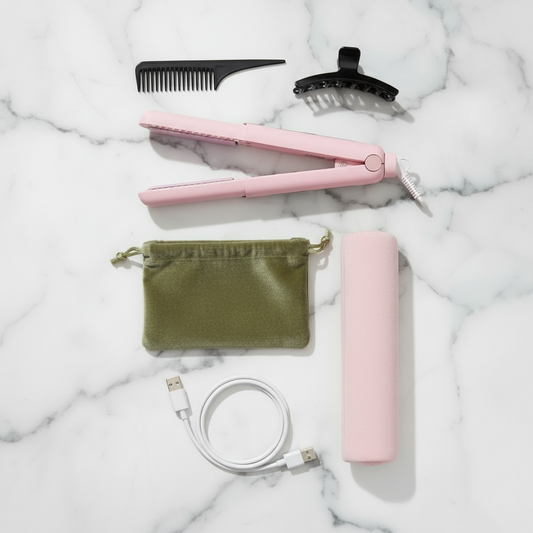Travel 3-piece Hair Straightener