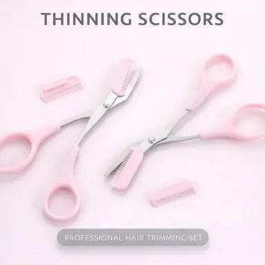 Eyebrow Scissors with Comb