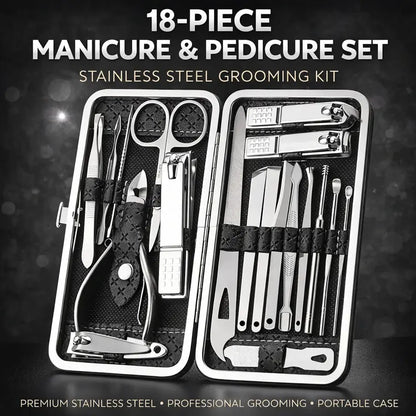 Professional Manicure And Pedicure Set