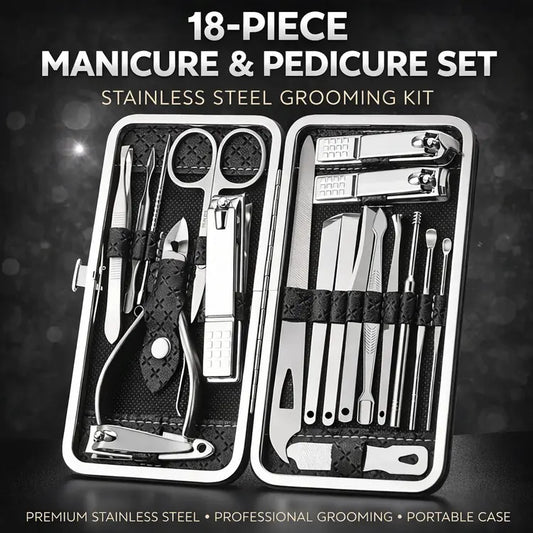 Professional Manicure And Pedicure Set