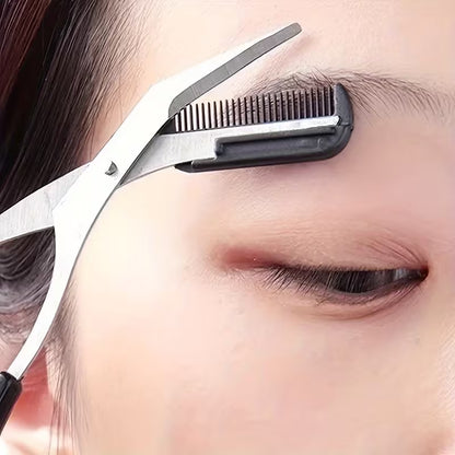 Eyebrow Scissors with Comb