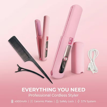 Travel 3-piece Hair Straightener